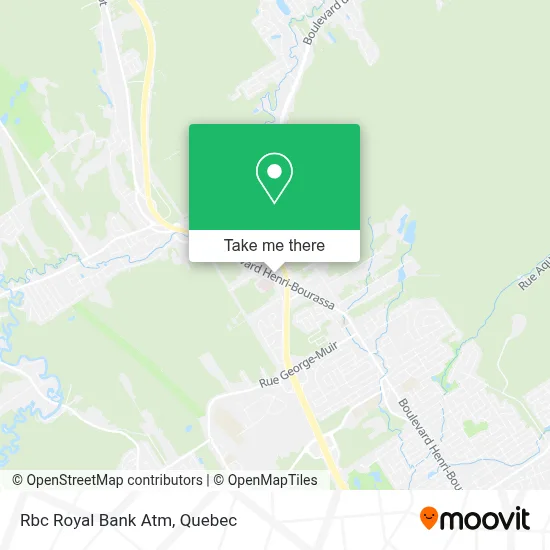 Rbc Royal Bank Atm map