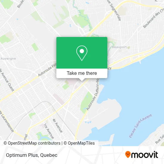 Optimum Plus map