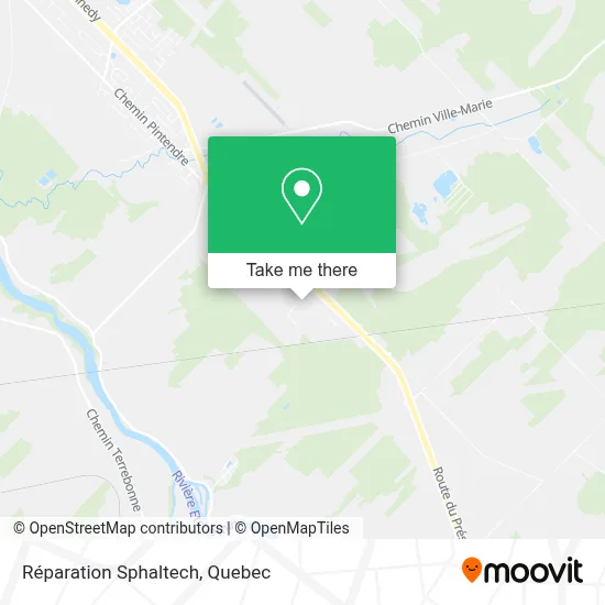 Réparation Sphaltech map