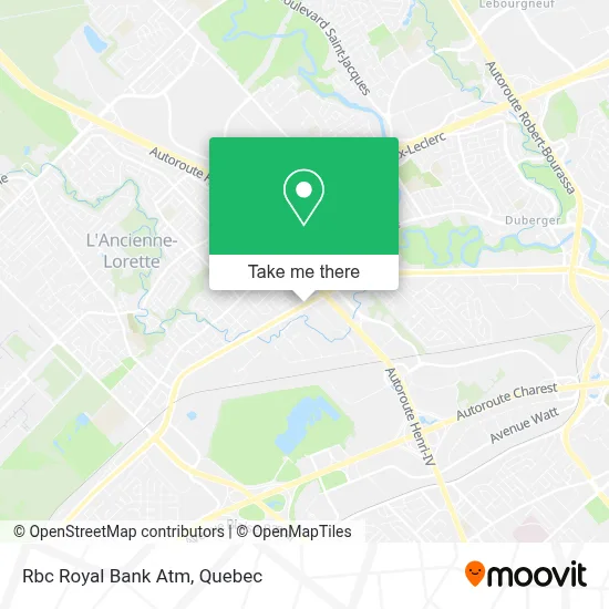Rbc Royal Bank Atm map