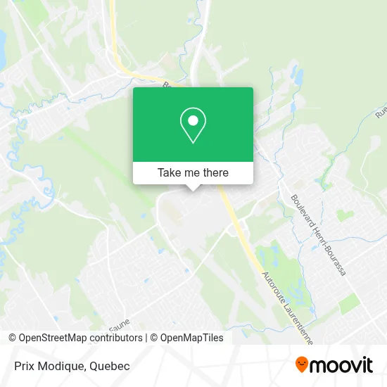 Prix Modique map