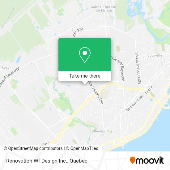 Rénovation Wf Design Inc. map