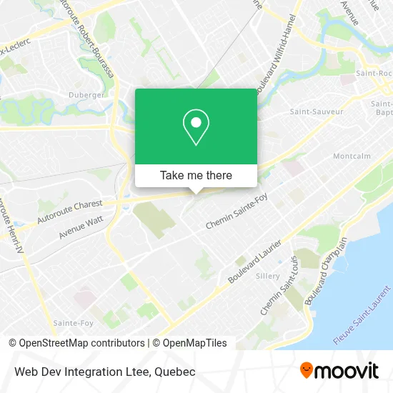 Web Dev Integration Ltee map
