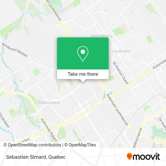 Sebastien Simard map