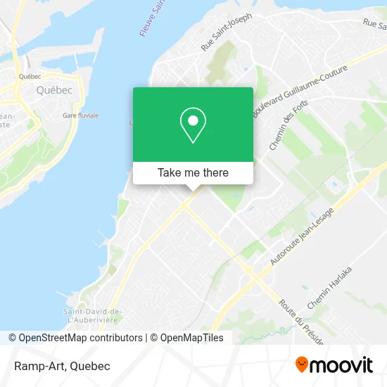 Ramp-Art map