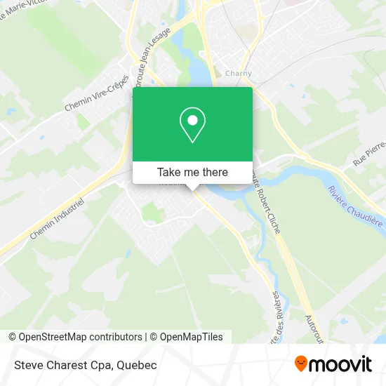 Steve Charest Cpa map