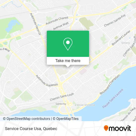 Service Course Usa map
