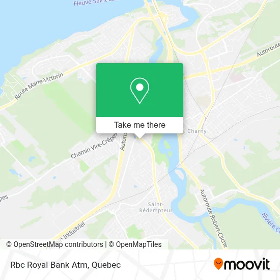 Rbc Royal Bank Atm map
