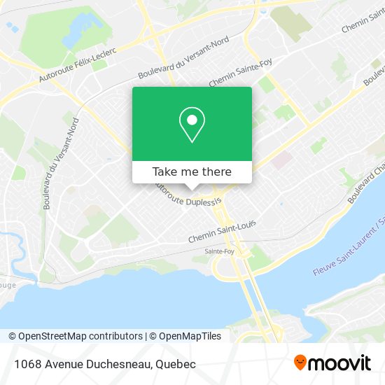 1068 Avenue Duchesneau map