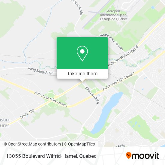 13055 Boulevard Wilfrid-Hamel map