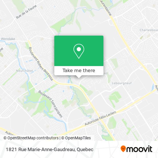 1821 Rue Marie-Anne-Gaudreau map