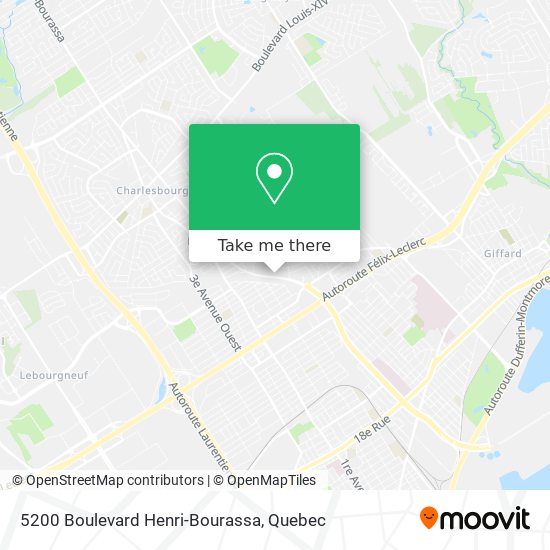 5200 Boulevard Henri-Bourassa map