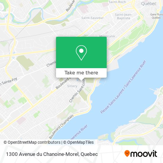 1300 Avenue du Chanoine-Morel map