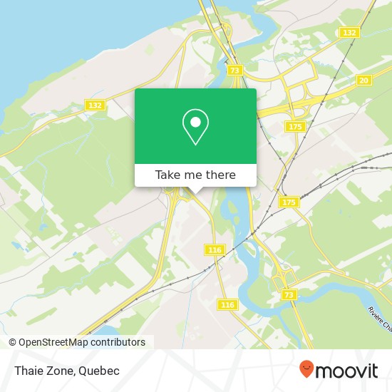 Thaie Zone, 105 Rue de la Traversière Lévis, QC G7A 1H6 map