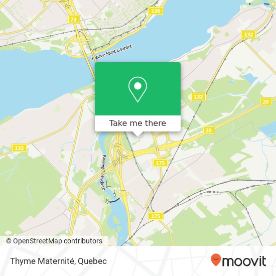 Thyme Maternité, 675 Rue de la Concorde Lévis, QC G6W map