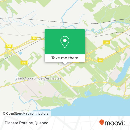 Planete Poutine, Rue de Rotterdam St-Augustin-de-Desmaures, QC G3A 1S8 map