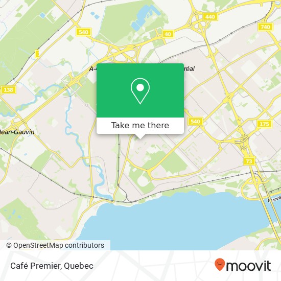 Café Premier, 3700 Rue du Campanile Québec, QC G1X map