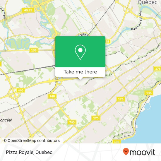 Pizza Royale, 650 Rue Graham-Bell Québec, QC G1N 4H5 map