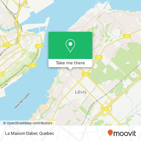 La Maison Daber, 71 Rue Augustin-Carrier Lévis, QC G6V 6A6 map