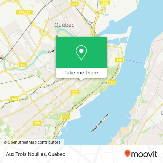 Aux Trois Nouilles, 1147 Avenue Cartier Québec, QC G1R 2S6 map