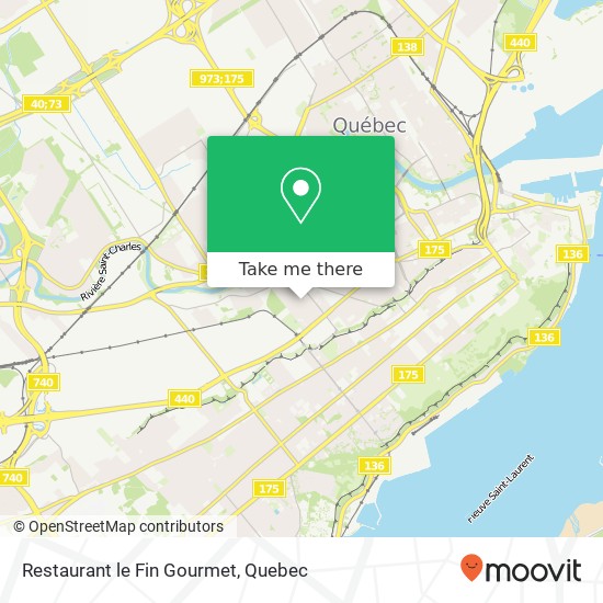 Restaurant le Fin Gourmet, 774 Rue Raoul-Jobin Québec, QC G1N 1R9 map