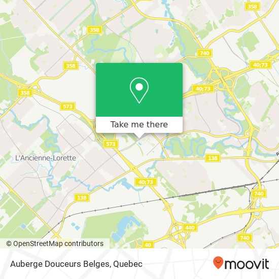 Auberge Douceurs Belges, 4335 Rue Michelet Québec, QC G1P 1N6 map