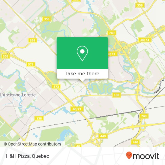 H&H Pizza, 2865 Boulevard Masson Québec, QC G1P 1J7 map