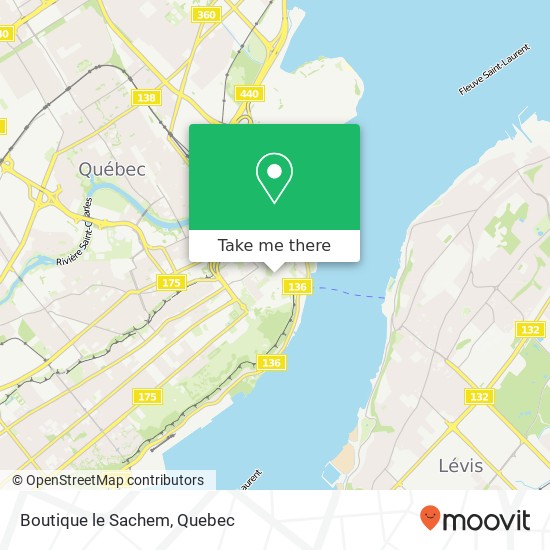 Boutique le Sachem, 17 Rue des Jardins Québec, QC G1R 4L4 map