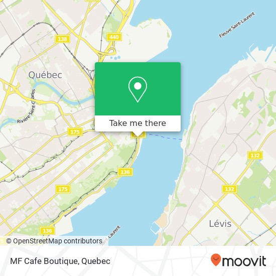 MF Cafe Boutique, 72 Boulevard Champlain Québec, QC G1K 4H7 map