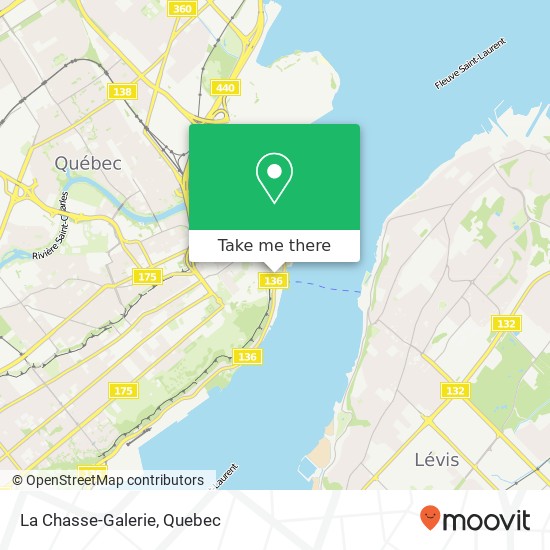 La Chasse-Galerie, 39 Rue Sous-le-Fort Québec, QC G1K 4G9 map
