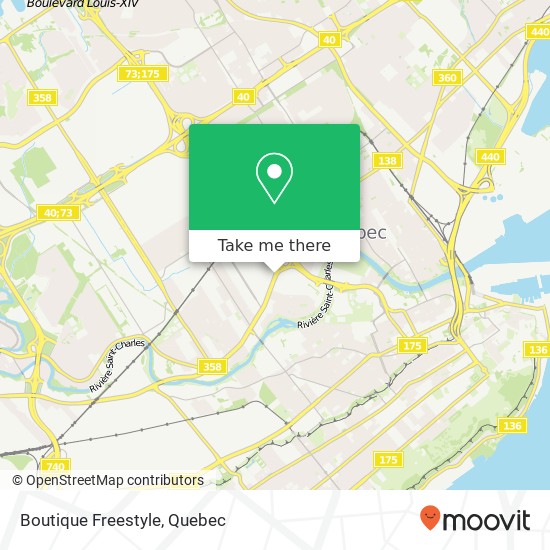 Boutique Freestyle, 550 Boulevard Wilfrid-Hamel Québec, QC G1M 2S6 map
