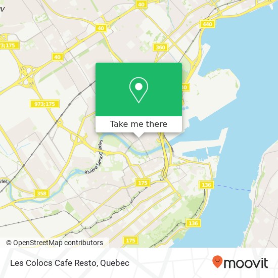 Les Colocs Cafe Resto, 400 3e Avenue Québec, QC G1L 2W1 map