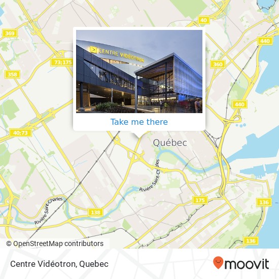 Centre Vidéotron, 250 Boulevard Wilfrid-Hamel Québec, QC G1L map