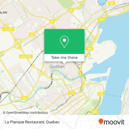 La Planque Restaurant, 1027 3e Avenue Québec, QC G1L 2X3 map