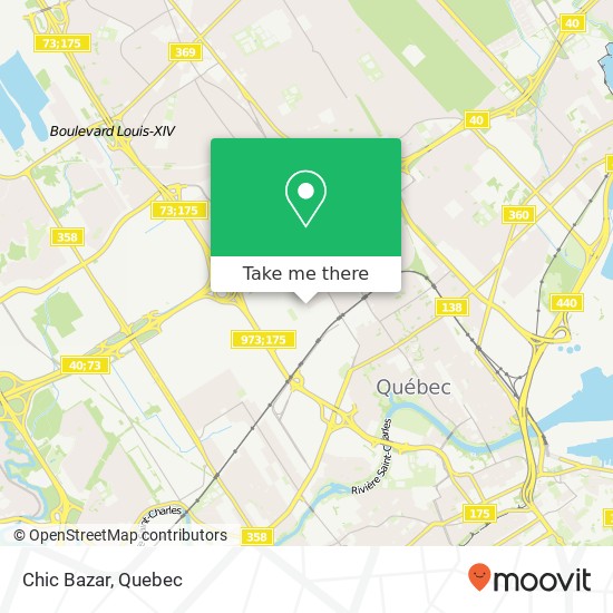 Chic Bazar, 2880 Avenue Duval Québec, QC G1L 4N3 map
