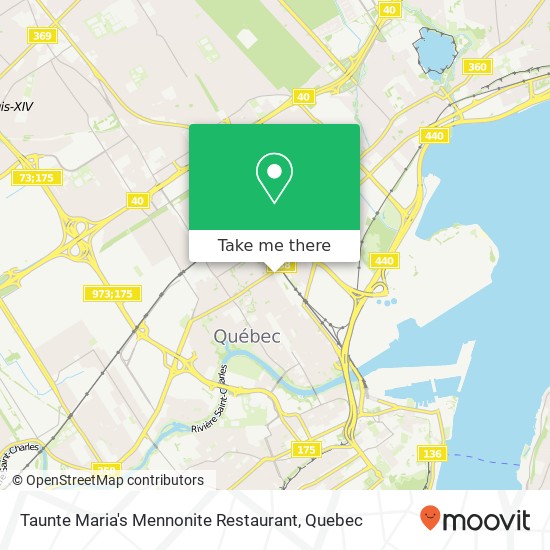 Taunte Maria's Mennonite Restaurant, 1724 8e Avenue Québec, QC G1J map
