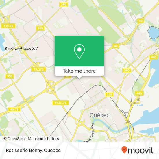 Rôtisserie Benny, 3300 1e Avenue Québec, QC G1L map