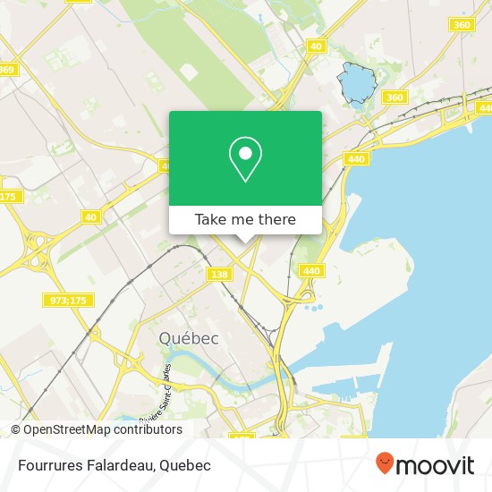 Fourrures Falardeau, 1825 Avenue de la Ronde Québec, QC G1J 4E1 map