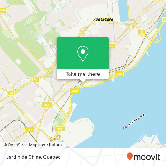 Jardin de Chine, Boulevard Ste-Anne Québec, QC G1E map