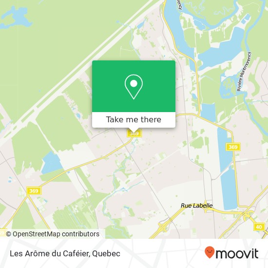 Les Arôme du Caféier, 2400 Boulevard Louis-XIV Québec, QC G1C map