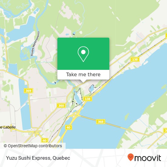 Yuzu Sushi Express, 5114 Avenue Royale Boischatel, QC G0A 1H0 map