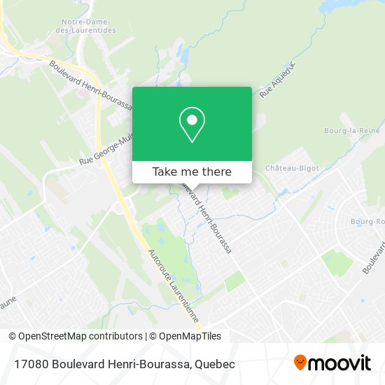17080 Boulevard Henri-Bourassa map