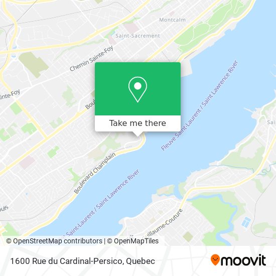 1600 Rue du Cardinal-Persico map