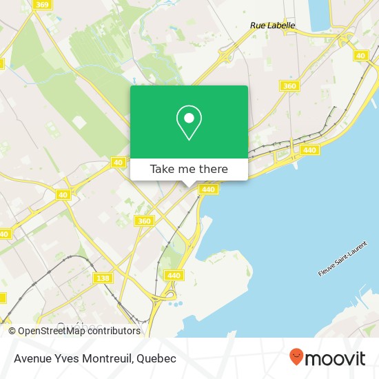 Avenue Yves Montreuil map