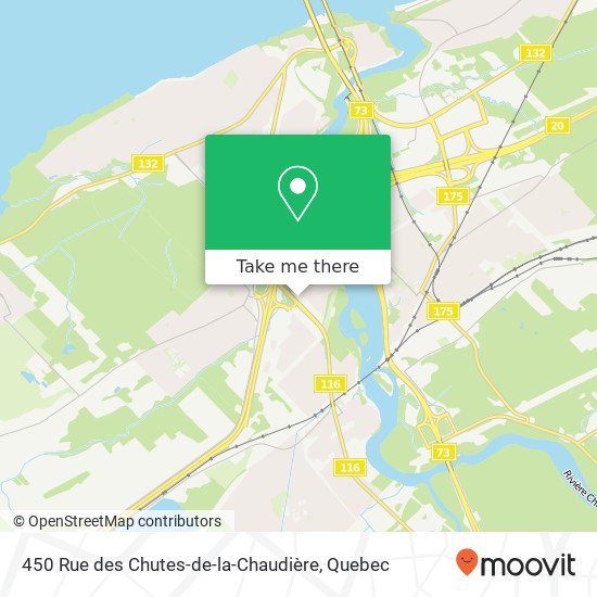 450 Rue des Chutes-de-la-Chaudière map