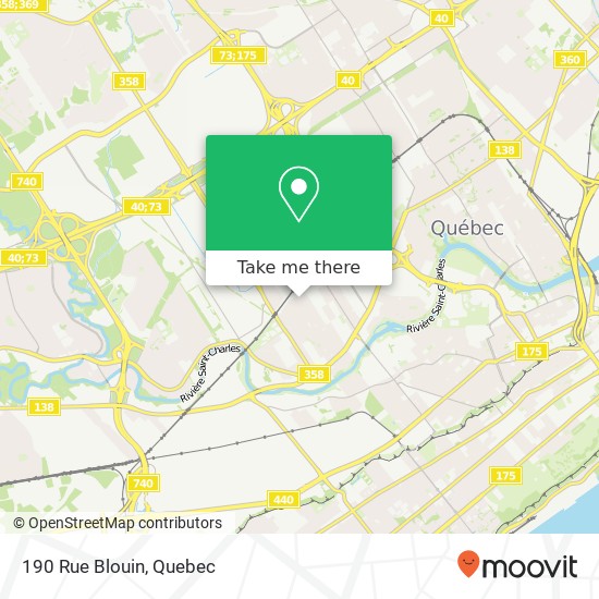 190 Rue Blouin map