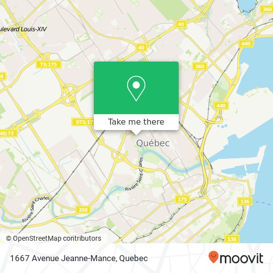 1667 Avenue Jeanne-Mance map