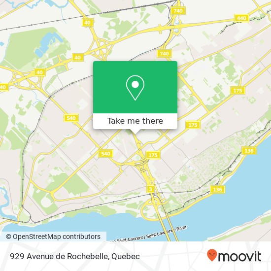 929 Avenue de Rochebelle map