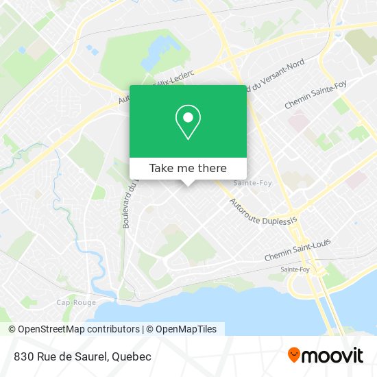 830 Rue de Saurel map