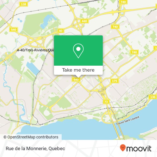 Rue de la Monnerie map